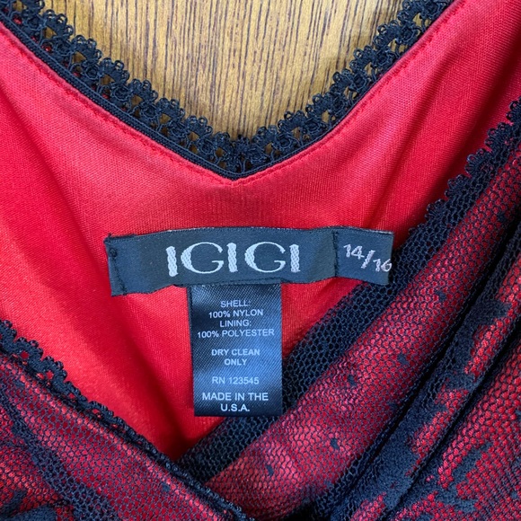 Igigi Plus Size Ladies Dress - size 14/16 - Picture 4 of 4